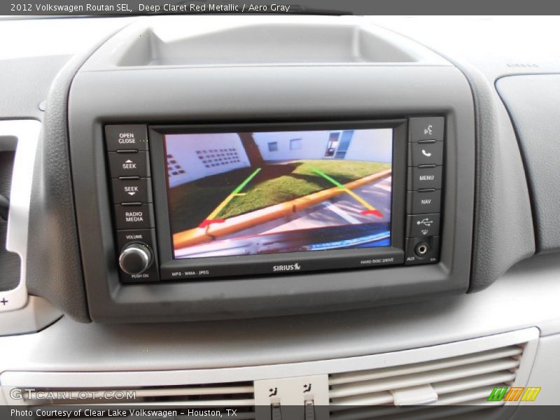 Deep Claret Red Metallic / Aero Gray 2012 Volkswagen Routan SEL