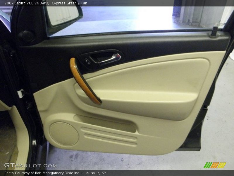 Cypress Green / Tan 2007 Saturn VUE V6 AWD