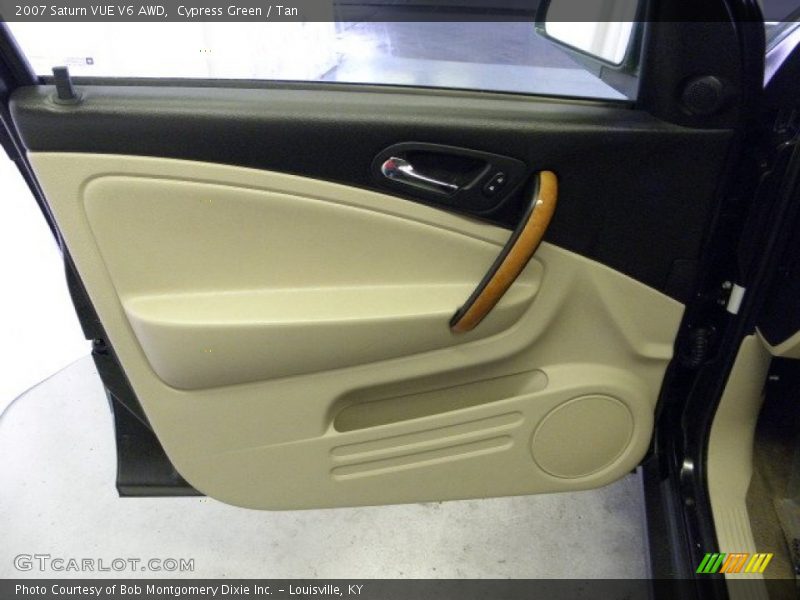 Cypress Green / Tan 2007 Saturn VUE V6 AWD