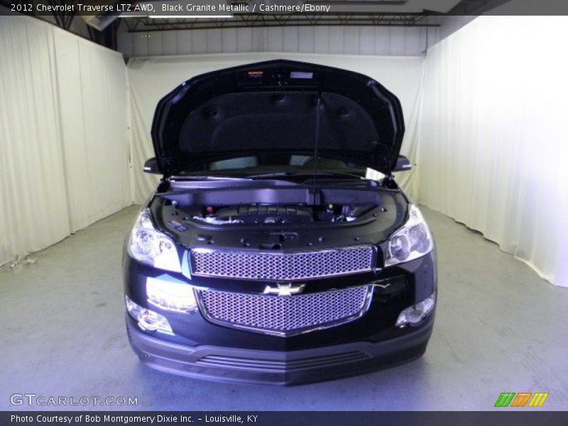 Black Granite Metallic / Cashmere/Ebony 2012 Chevrolet Traverse LTZ AWD
