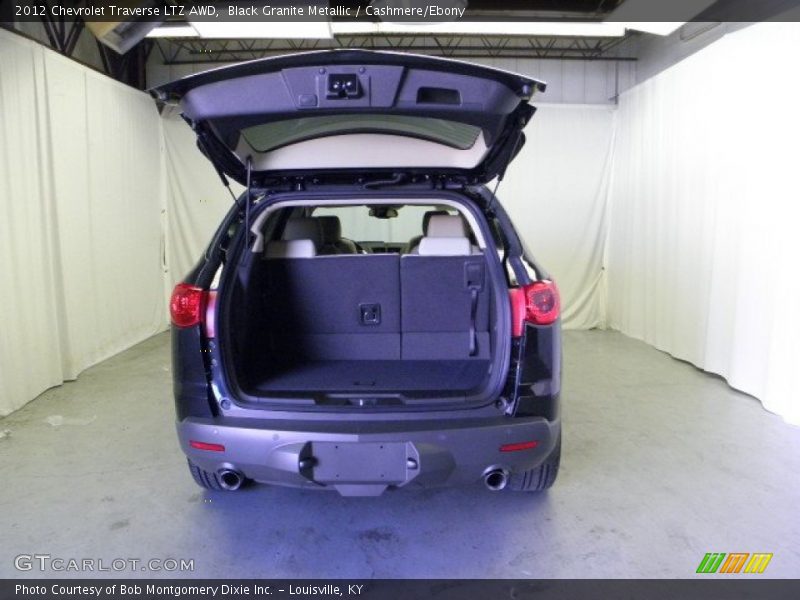 Black Granite Metallic / Cashmere/Ebony 2012 Chevrolet Traverse LTZ AWD
