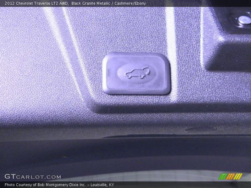 Black Granite Metallic / Cashmere/Ebony 2012 Chevrolet Traverse LTZ AWD