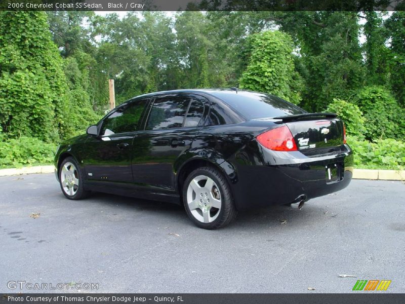 Black / Gray 2006 Chevrolet Cobalt SS Sedan