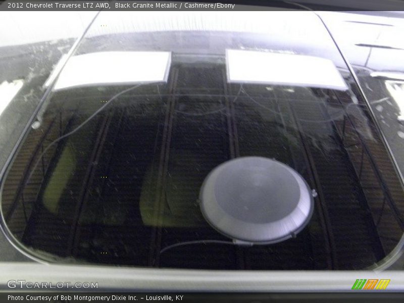 Black Granite Metallic / Cashmere/Ebony 2012 Chevrolet Traverse LTZ AWD