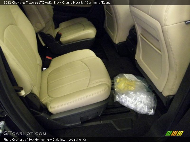Black Granite Metallic / Cashmere/Ebony 2012 Chevrolet Traverse LTZ AWD