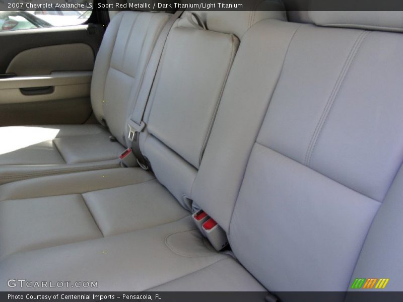 Sport Red Metallic / Dark Titanium/Light Titanium 2007 Chevrolet Avalanche LS