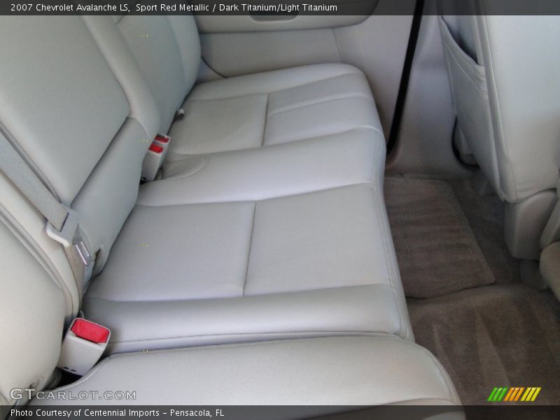 Sport Red Metallic / Dark Titanium/Light Titanium 2007 Chevrolet Avalanche LS