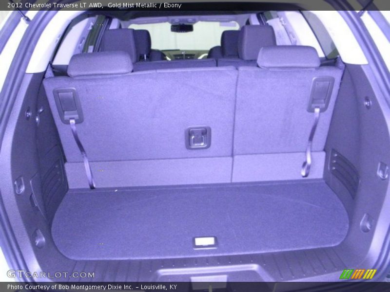  2012 Traverse LT AWD Trunk