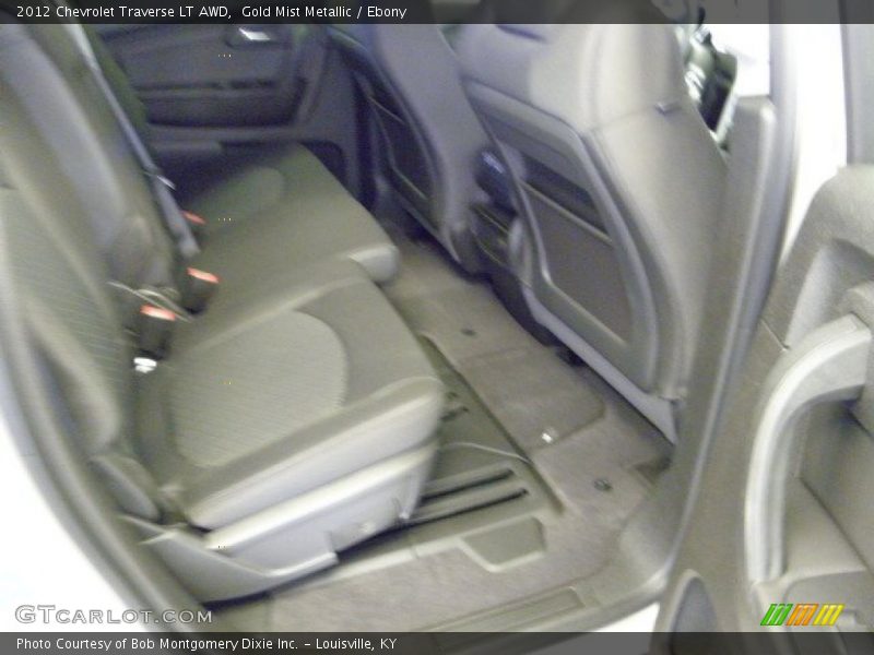 Gold Mist Metallic / Ebony 2012 Chevrolet Traverse LT AWD