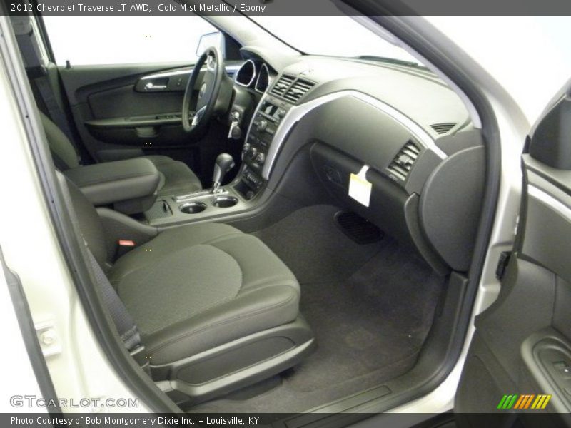  2012 Traverse LT AWD Ebony Interior