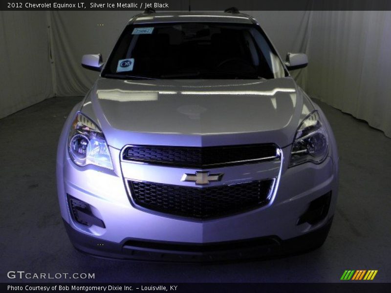 Silver Ice Metallic / Jet Black 2012 Chevrolet Equinox LT