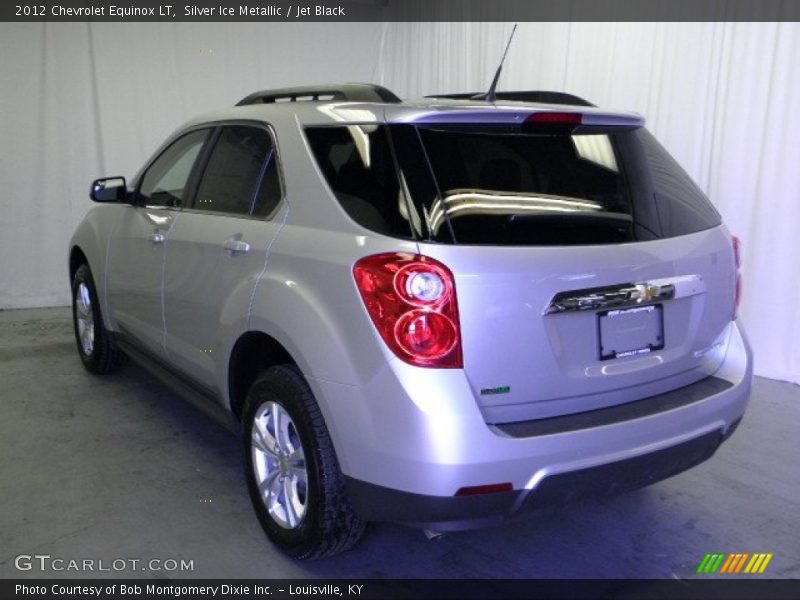Silver Ice Metallic / Jet Black 2012 Chevrolet Equinox LT