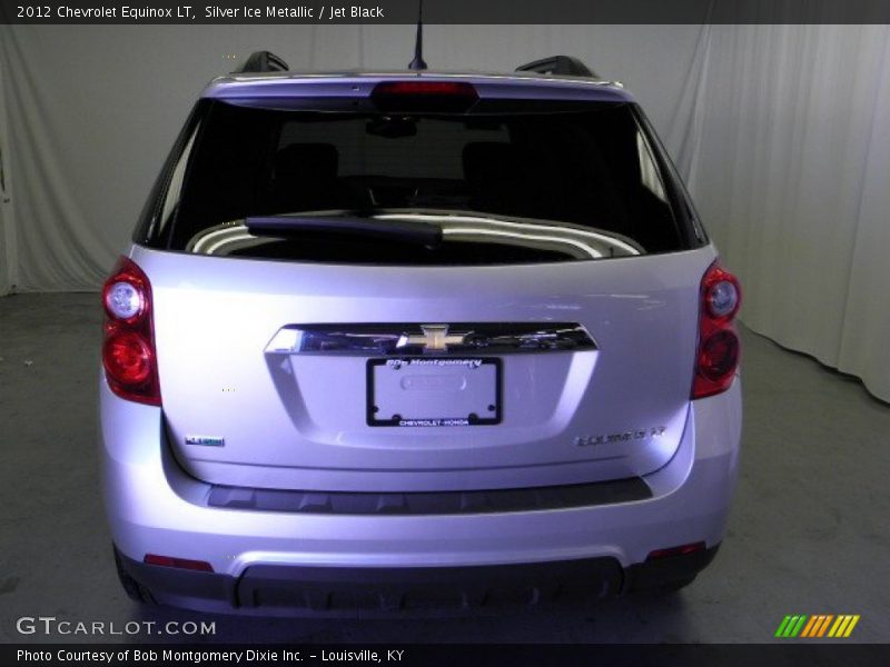 Silver Ice Metallic / Jet Black 2012 Chevrolet Equinox LT