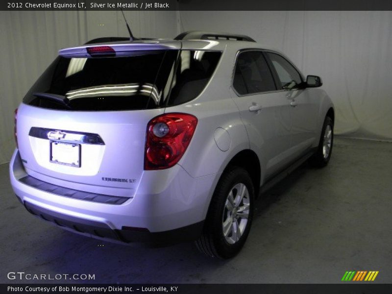 Silver Ice Metallic / Jet Black 2012 Chevrolet Equinox LT