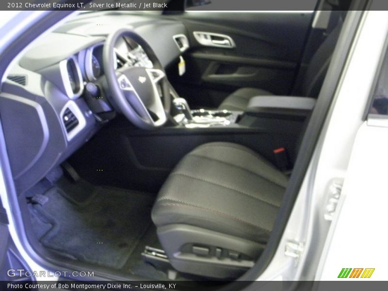 Silver Ice Metallic / Jet Black 2012 Chevrolet Equinox LT