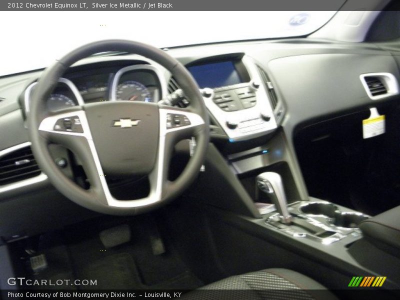 Silver Ice Metallic / Jet Black 2012 Chevrolet Equinox LT
