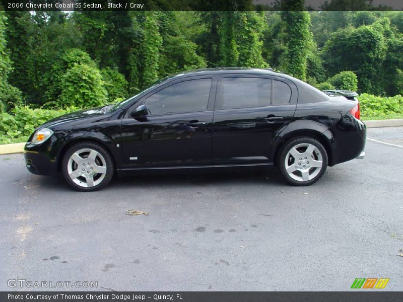 Black / Gray 2006 Chevrolet Cobalt SS Sedan