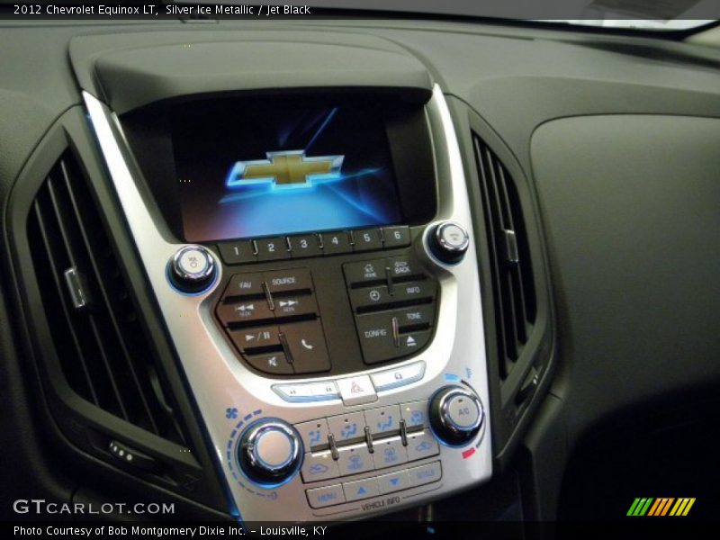 Silver Ice Metallic / Jet Black 2012 Chevrolet Equinox LT