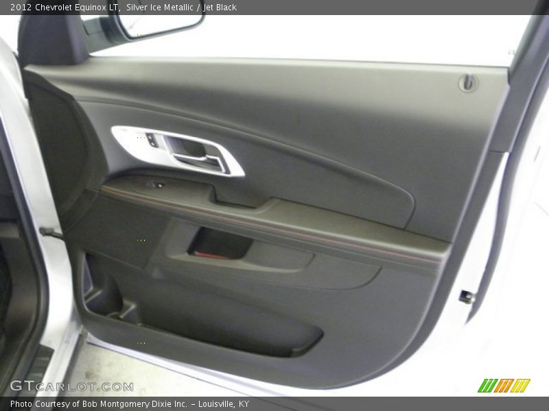 Silver Ice Metallic / Jet Black 2012 Chevrolet Equinox LT