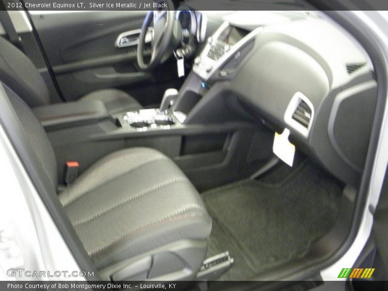 Silver Ice Metallic / Jet Black 2012 Chevrolet Equinox LT