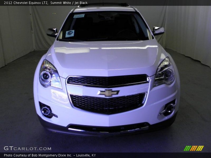 Summit White / Jet Black 2012 Chevrolet Equinox LTZ