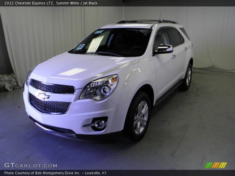 Summit White / Jet Black 2012 Chevrolet Equinox LTZ