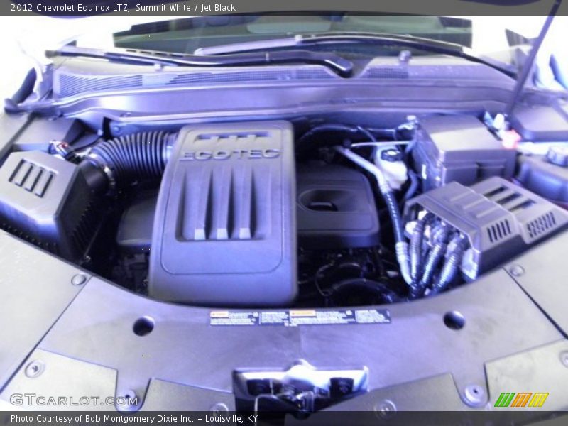 Summit White / Jet Black 2012 Chevrolet Equinox LTZ