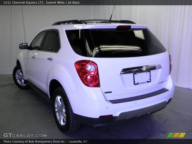 Summit White / Jet Black 2012 Chevrolet Equinox LTZ