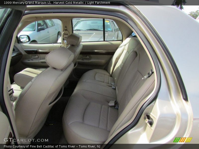 Harvest Gold Metallic / Light Parchment 1999 Mercury Grand Marquis LS