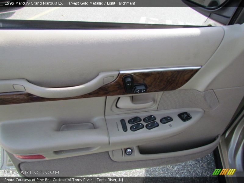 Harvest Gold Metallic / Light Parchment 1999 Mercury Grand Marquis LS