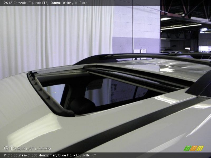 Summit White / Jet Black 2012 Chevrolet Equinox LTZ