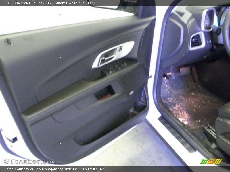 Summit White / Jet Black 2012 Chevrolet Equinox LTZ