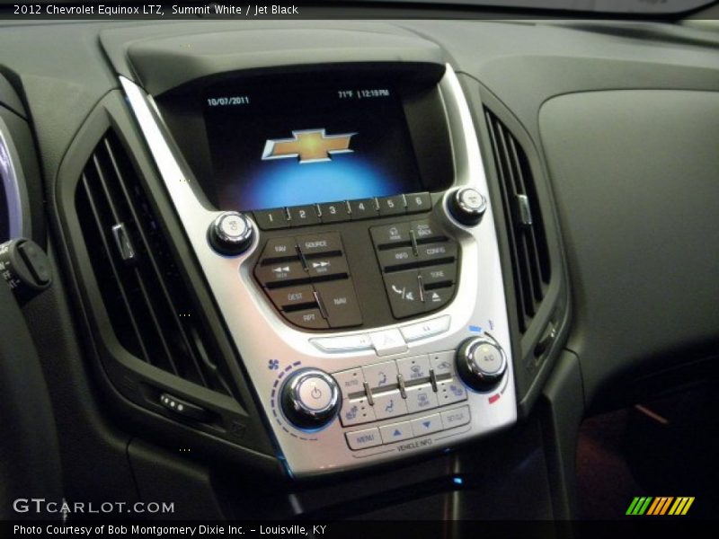 Summit White / Jet Black 2012 Chevrolet Equinox LTZ