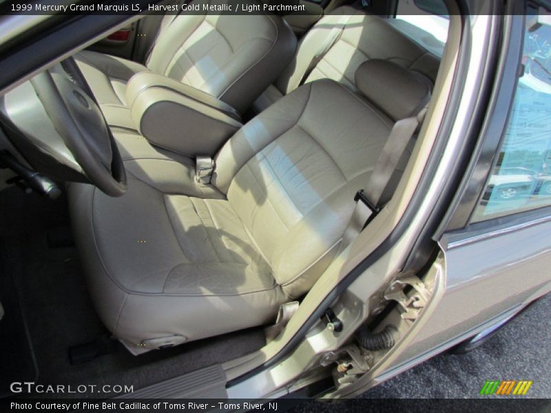 Harvest Gold Metallic / Light Parchment 1999 Mercury Grand Marquis LS