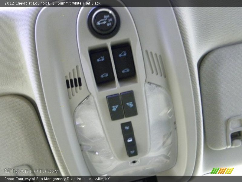 Summit White / Jet Black 2012 Chevrolet Equinox LTZ