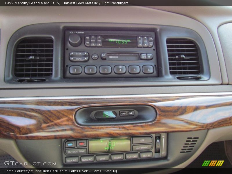 Harvest Gold Metallic / Light Parchment 1999 Mercury Grand Marquis LS