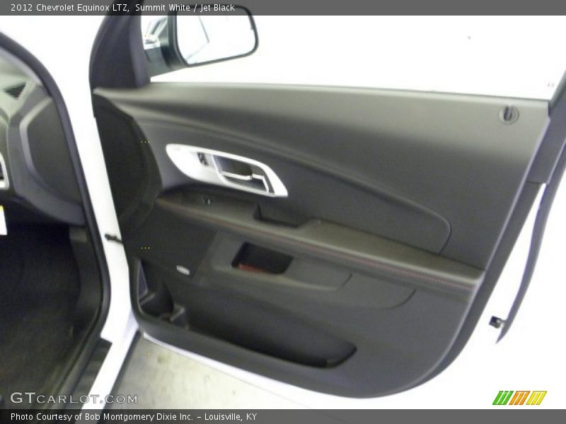 Summit White / Jet Black 2012 Chevrolet Equinox LTZ