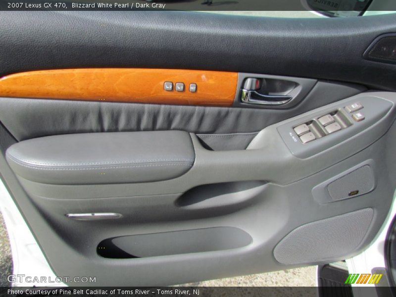 Blizzard White Pearl / Dark Gray 2007 Lexus GX 470