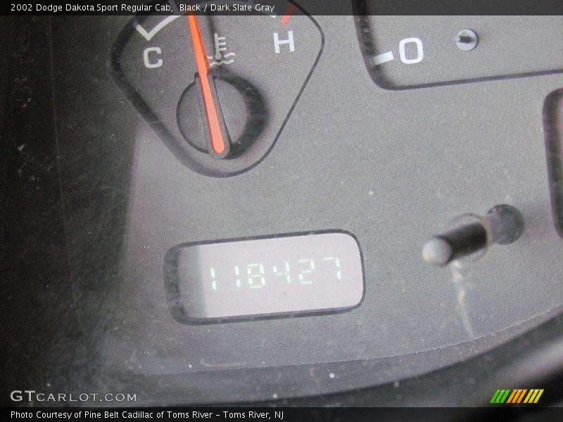 Black / Dark Slate Gray 2002 Dodge Dakota Sport Regular Cab