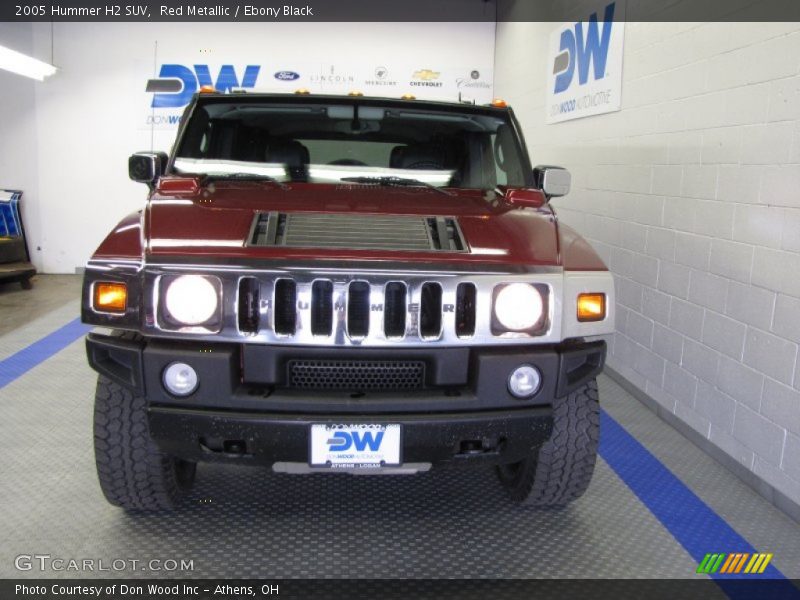 Red Metallic / Ebony Black 2005 Hummer H2 SUV