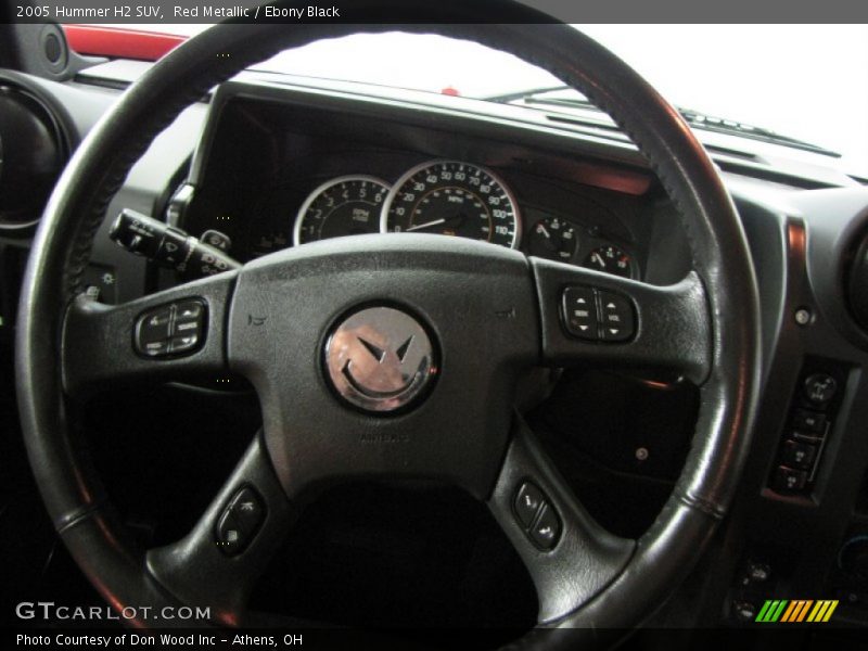 Red Metallic / Ebony Black 2005 Hummer H2 SUV
