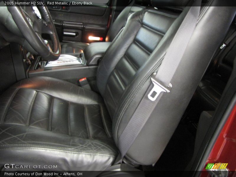 Red Metallic / Ebony Black 2005 Hummer H2 SUV