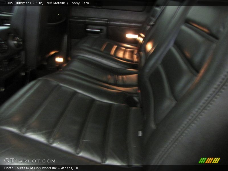 Red Metallic / Ebony Black 2005 Hummer H2 SUV