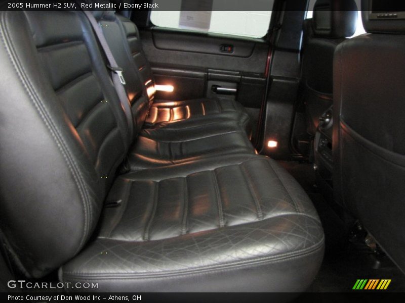 Red Metallic / Ebony Black 2005 Hummer H2 SUV