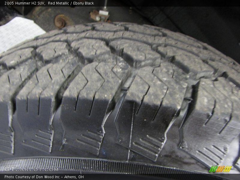Red Metallic / Ebony Black 2005 Hummer H2 SUV