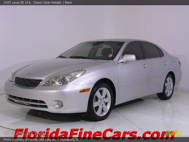 Classic Silver Metallic / Black 2005 Lexus ES 330