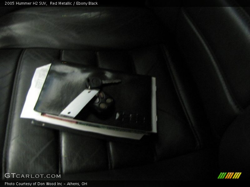 Red Metallic / Ebony Black 2005 Hummer H2 SUV