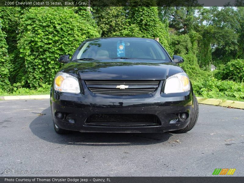 Black / Gray 2006 Chevrolet Cobalt SS Sedan