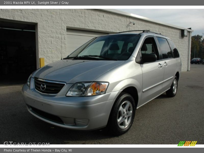 Sunlight Silver / Gray 2001 Mazda MPV LX