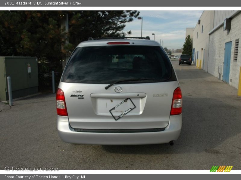 Sunlight Silver / Gray 2001 Mazda MPV LX